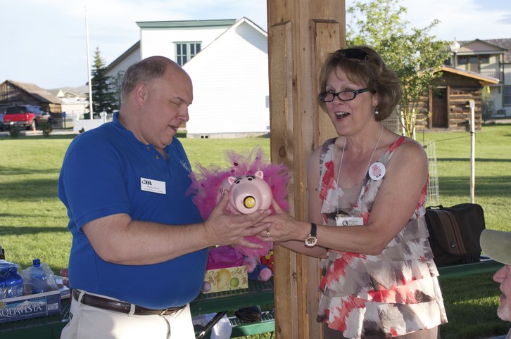 First ever Pig Award for Volunteer Firm of the year! (Mrs. Benjamin Bankes)